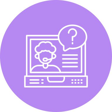 dizüstü bilgisayar simgesi, vektör illüstrasyonu basit tasarım