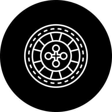 Rulet Ayrı Modern Dijital Tasarım Elemanı