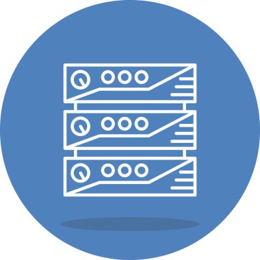 Büyük Veri Sunucusu Yaratıcı Eşsiz Ürün Tasarım Elemanı