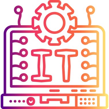 Bilgi Teknolojisi Dinamik Sofistike Düz Sanat Düzeni