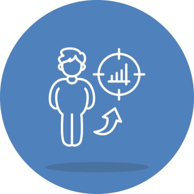 hedef web simge vektör çizim