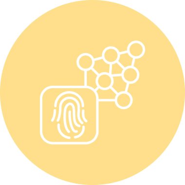 Algoritma modern simgesinin vektör çizimi