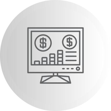 Analitik Yaratıcı İşlevsel Web Grafik Sembolü