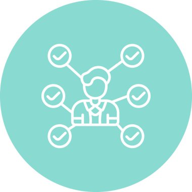 Yetenekli Entellektüel Temiz Ürün Grafik Şekli