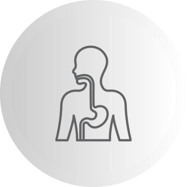 Özofagus Biçimli Markalaştırılmış Vektör Özelliği