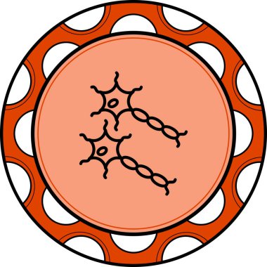 Nöron Yüksek Kaliteli Özel Vektör Tasarımı