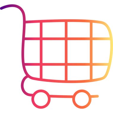 Sanal gıda listelerini düzenlemek için market uygulamaları veya web sayfaları için profesyonel alışveriş aracı.