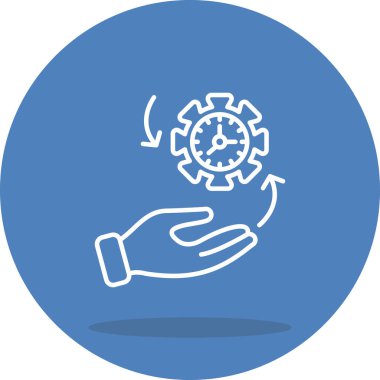 Zaman Yönetimi Ayrı Modern Temiz Sanat Özelliği