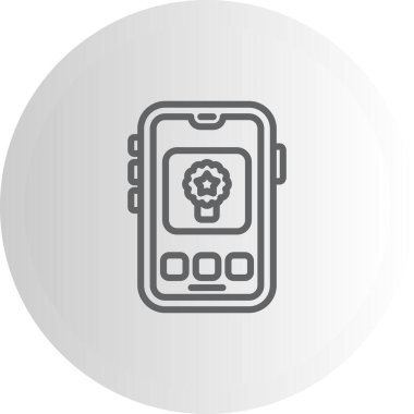 Mobil Ödül Profesyonel Asgari Yaratıcı Grafik Nesnesi