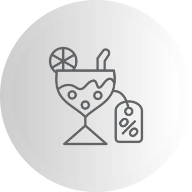 Kokteyl Zarif Minimum Dijital Tasarım Özelliği