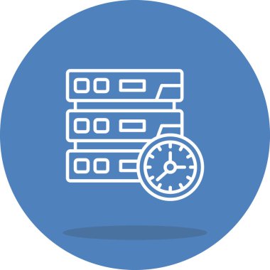 Sunucu Trafiği Yaratıcı İşlevsel Web Grafiksel Sembolü