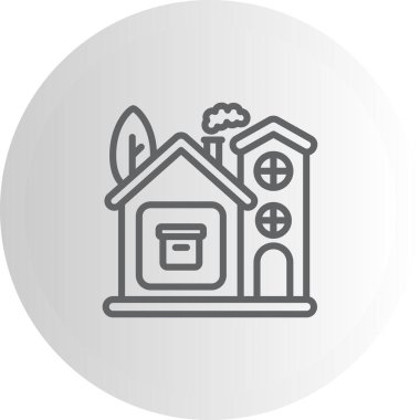 arşiv web simgesi vektör illüstrasyonu