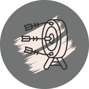 hedef web simge vektör çizim