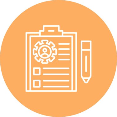 İşe alım web simgesi vektör illüstrasyonuName