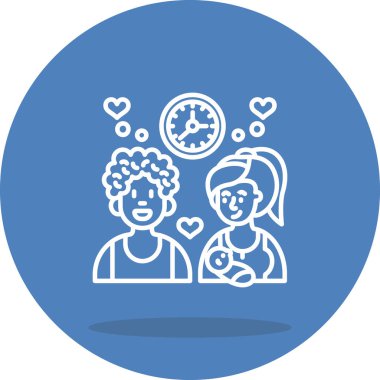 Aile Saati Temizlenmiş Dijital Grafik Düzeni