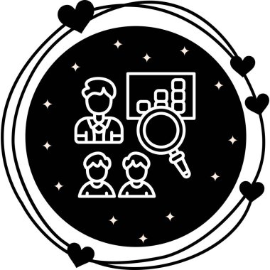 Proje web simgesi vektör illüstrasyonu