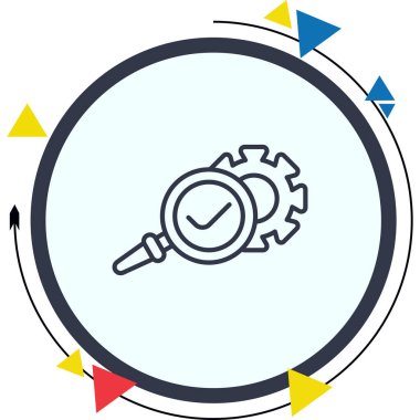 Optimizasyon Premium Dijital Tasarım Sembolü