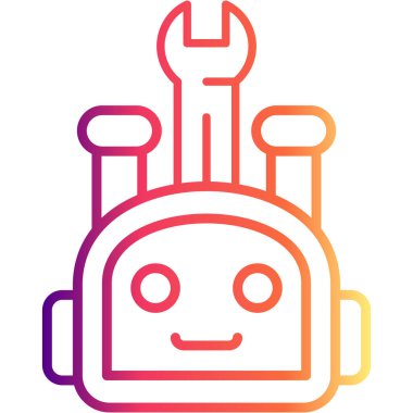 Robot Stili İşlevsel Web Arayüzü Elemanı