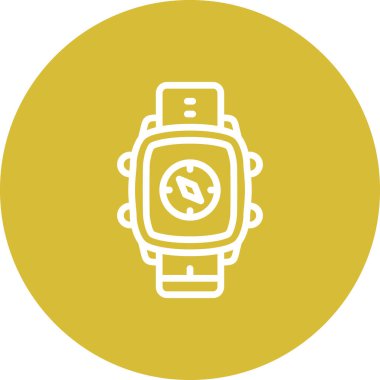 Akıllı İzleme Pusulası Belirgin Profesyonel Yaratıcı Grafik Elementi