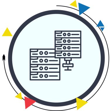Sunucular Gelişmiş Yaratıcı Arayüz Grafik ŞekliName