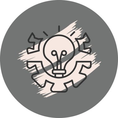 Yenilik simgesi vektör illüstrasyon tasarımı