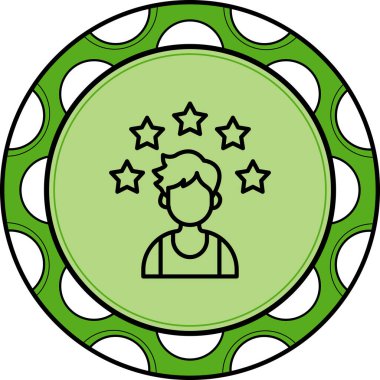 Profesyonel Temiz Düz Grafik Özelliği Beğeni