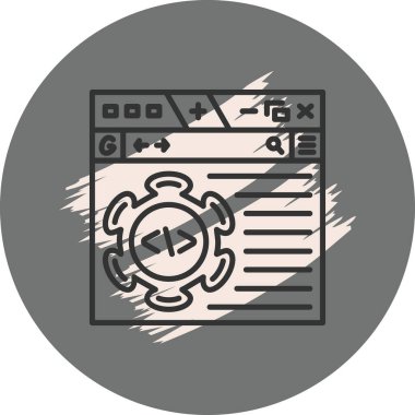 Mesleki Temiz Düz Grafik Özelliği