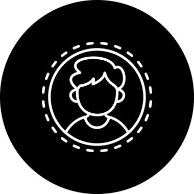 Avatar Yüksek Kaliteli Ölçeklenebilir Vektör İllüstrasyonu