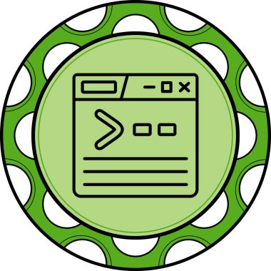 Terminal Pencere Profesyonel Yenilikçi Düz Tasarım Düzeni