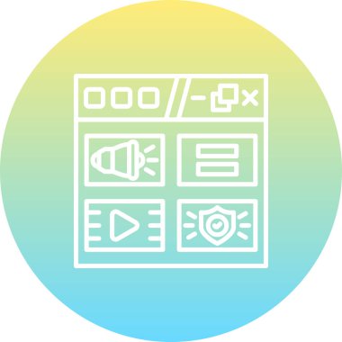 Web Çokluortam Gösterişli Modern Yaratıcı Sanat Düzeni