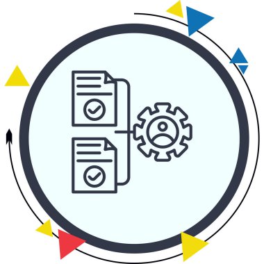 Veri Yönetimi Dengeli Yenilikçi Ürün Grafiksel Elementi