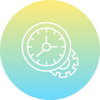 Zaman Yönetimi Biçimli Profesyonel Yaratıcı Sanat Nesnesi