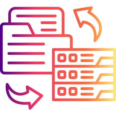 Veri Yedekleme Zarif Rafine Ürün Tasarım Varlığı