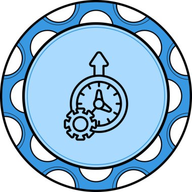 Üretkenlik Ağı vektör illüstrasyonu