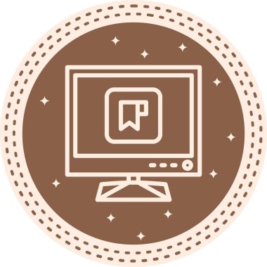 TV Defteri İşareti Profesyonel Temiz Arayüz Grafik Özelliği