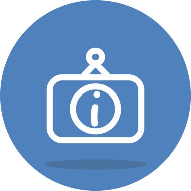 Bilgi Panosu Simgesi, Basit İllüstrasyon