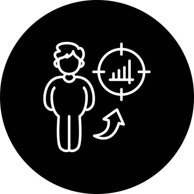 hedef web simge vektör çizim