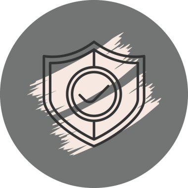 Kalkan Modern Soyut Yaratıcı Tasarım Varlığı