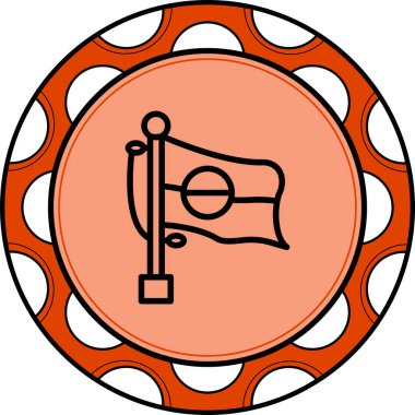 Grönland simgesi bayrağı, tasarım ögesi