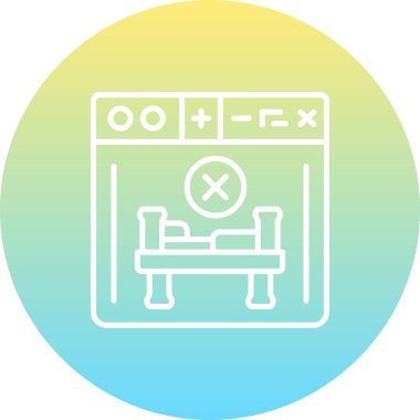 Rezervasyon Dinamik Modern Yaratıcı Vektör Varlığını İptal Et