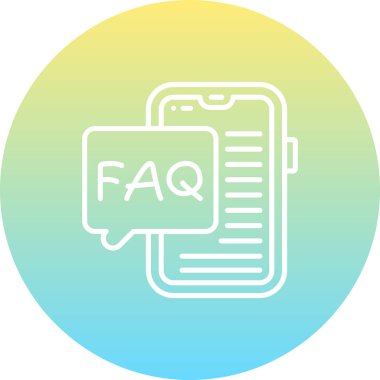 akıllı telefon simgesi, vektör illüstrasyonu basit tasarım