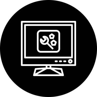 TV Bakımı Profesyonel Asgari Yaratıcı Grafiksel Nesne