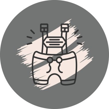 Elbise Yaratıcı Modern Düz Vektör Tasarımı