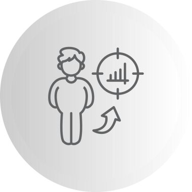 Hedef Özelleştirilmiş Özel Vektör Sanat Nesnesi