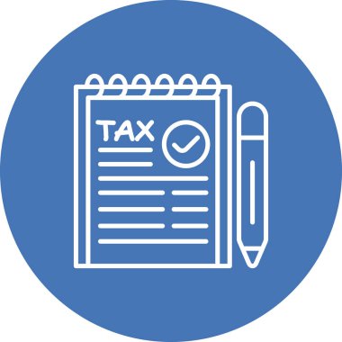 Vergi Panosu Gelişmiş Fonksiyonel Web Arayüzü Sembolü