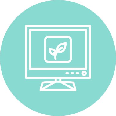 Tv Eko Ayırt Vibrant Dijital Grafik Özelliği