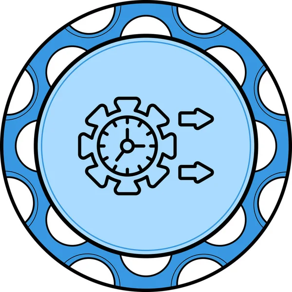 Hızlı Zaman Stili Modern Dijital Sanat Nesnesi