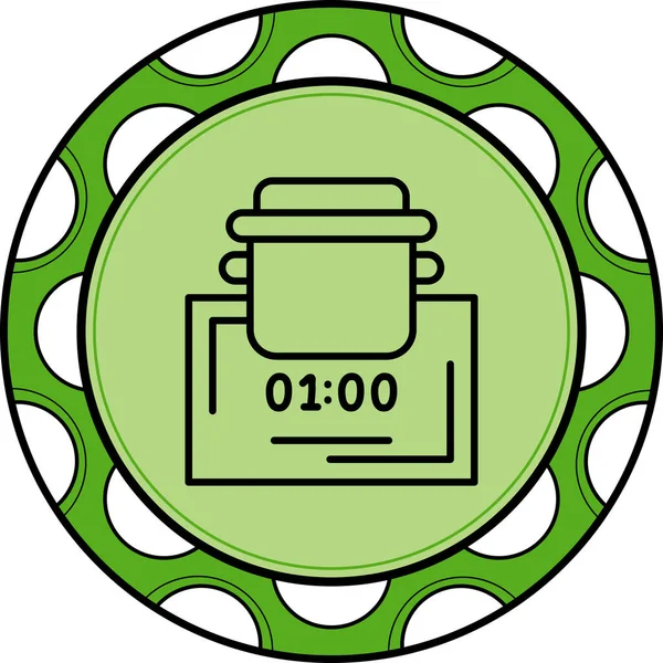 Parlak Yemek Pişirme Modern Yaratıcı Sanat Düzeni