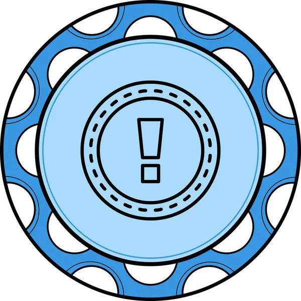 Hata web simgesi vektör illüstrasyonu