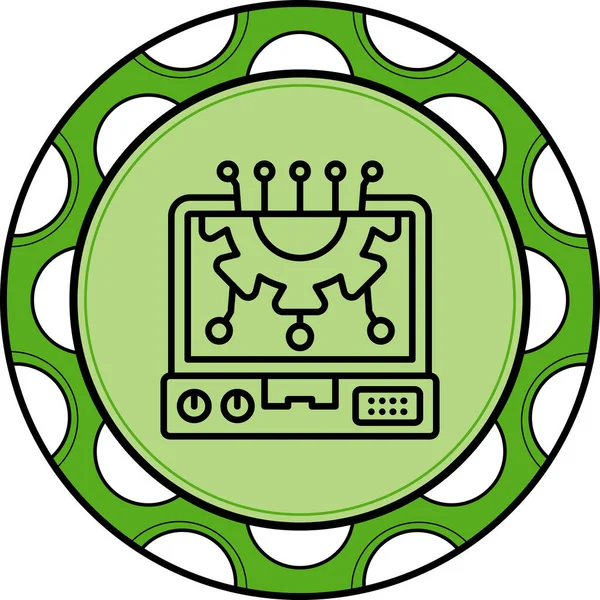 Web simgesi, basit vektör tasarımı